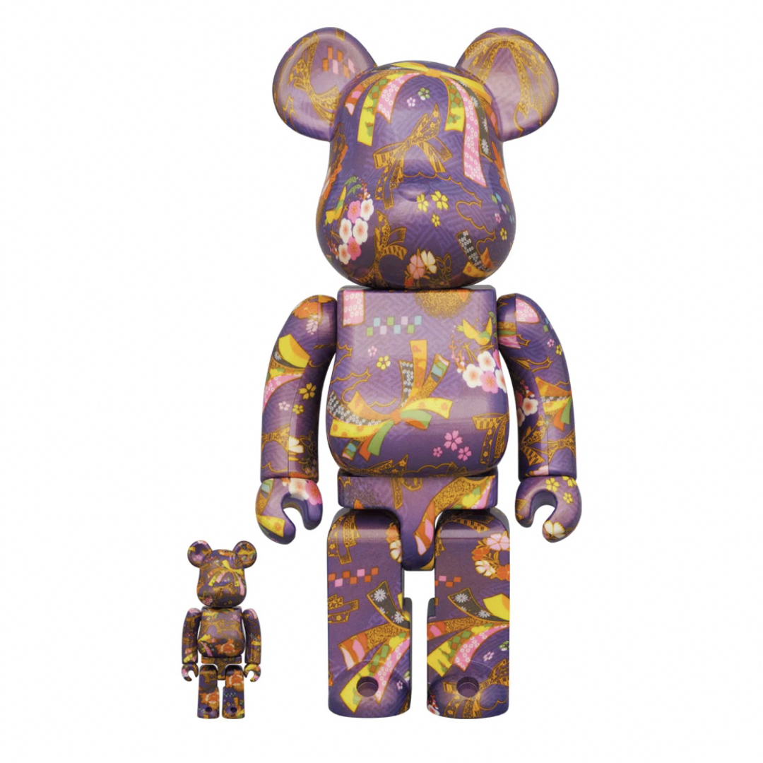 BE@RBRICK 千代紙 弐 100％ & 400％