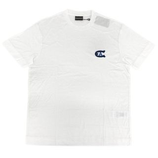 アルマーニ(Armani)の【新品】アルマーニ Tシャツ 6K1TE0 オフホワイト Lサイズ 41201(Tシャツ/カットソー(半袖/袖なし))