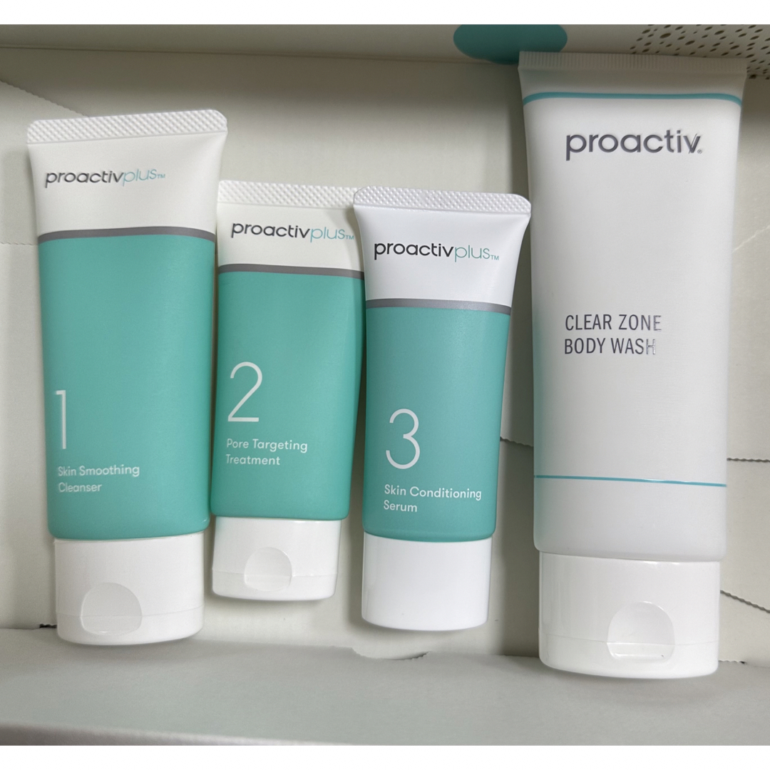 proactiv(プロアクティブ)の基本セット プロアクティブ　基本の3ステップセット（30日分）新品 コスメ/美容のキット/セット(サンプル/トライアルキット)の商品写真