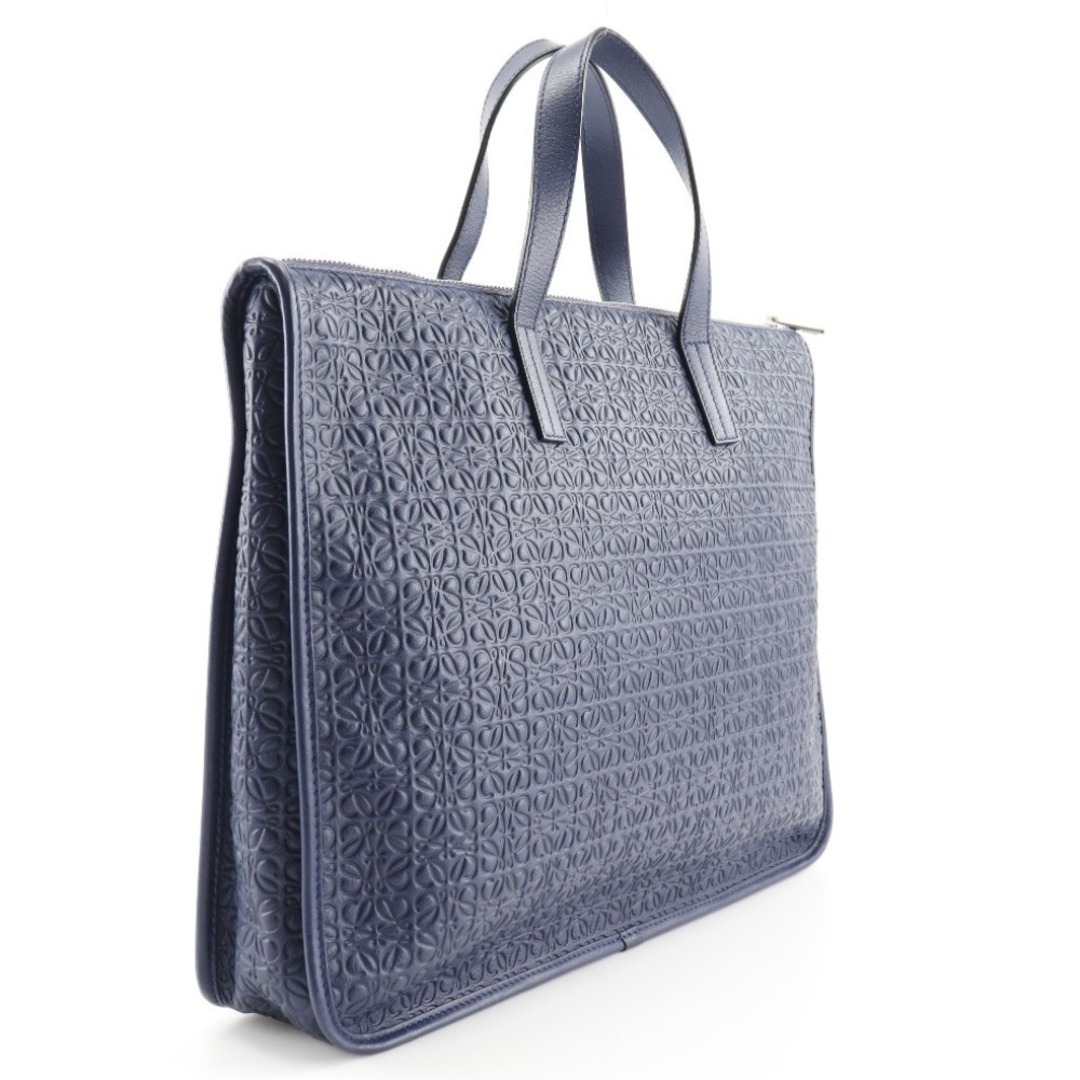 LOEWE - 【LOEWE】ロエベ ニュートレド リピートアナグラム カーフ 紺