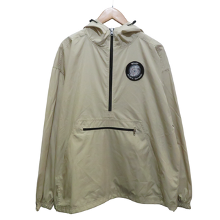 BELIEF ANORAK JACKET BEIGE(ナイロンジャケット)