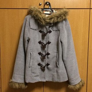 レイカズン(RayCassin)のグレー♡ショートダッフル(ダッフルコート)