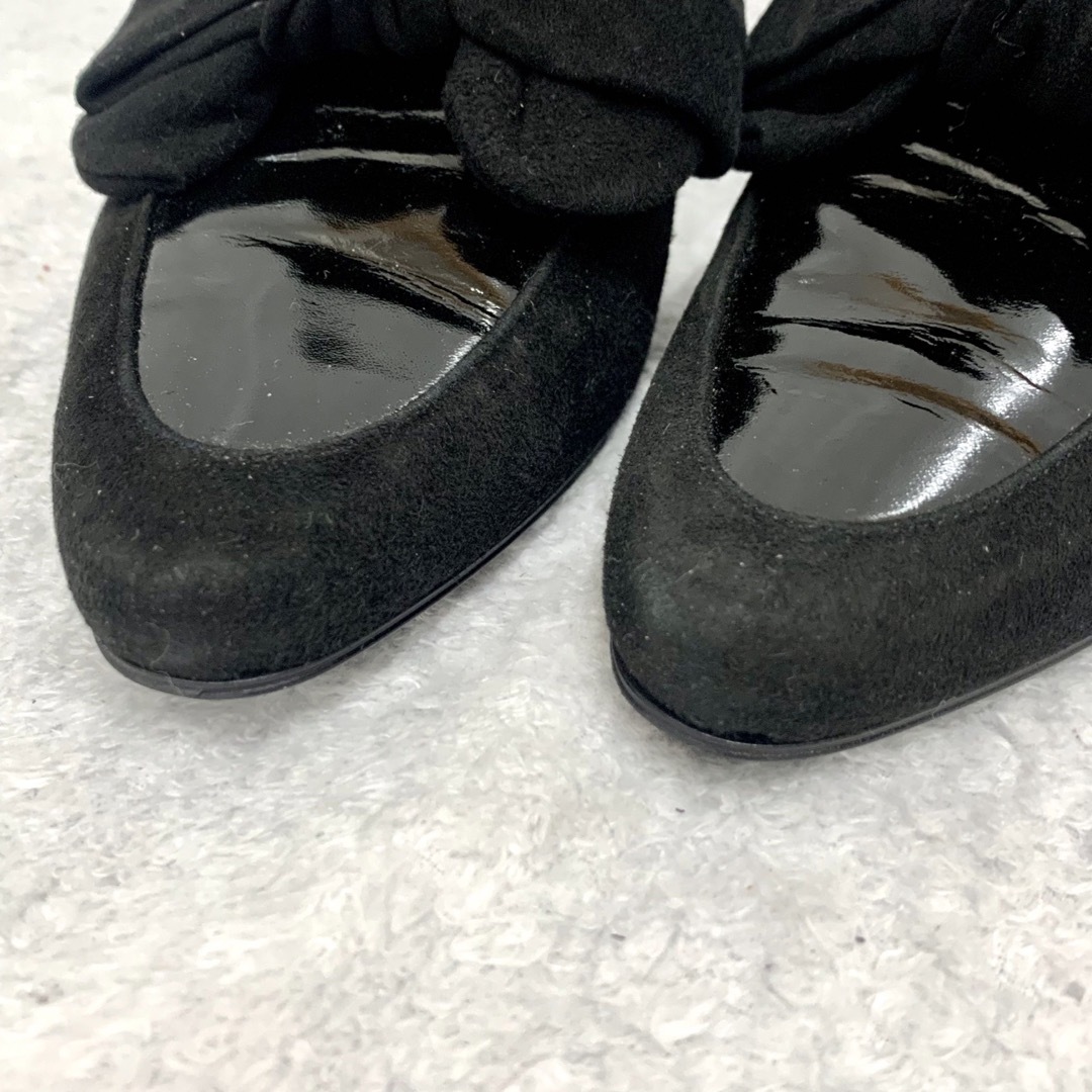 Yves Saint Laurent(イヴサンローラン)のイヴ サンローラン　パンプス　ブラック　22.5センチ　未使用品 レディースの靴/シューズ(ハイヒール/パンプス)の商品写真