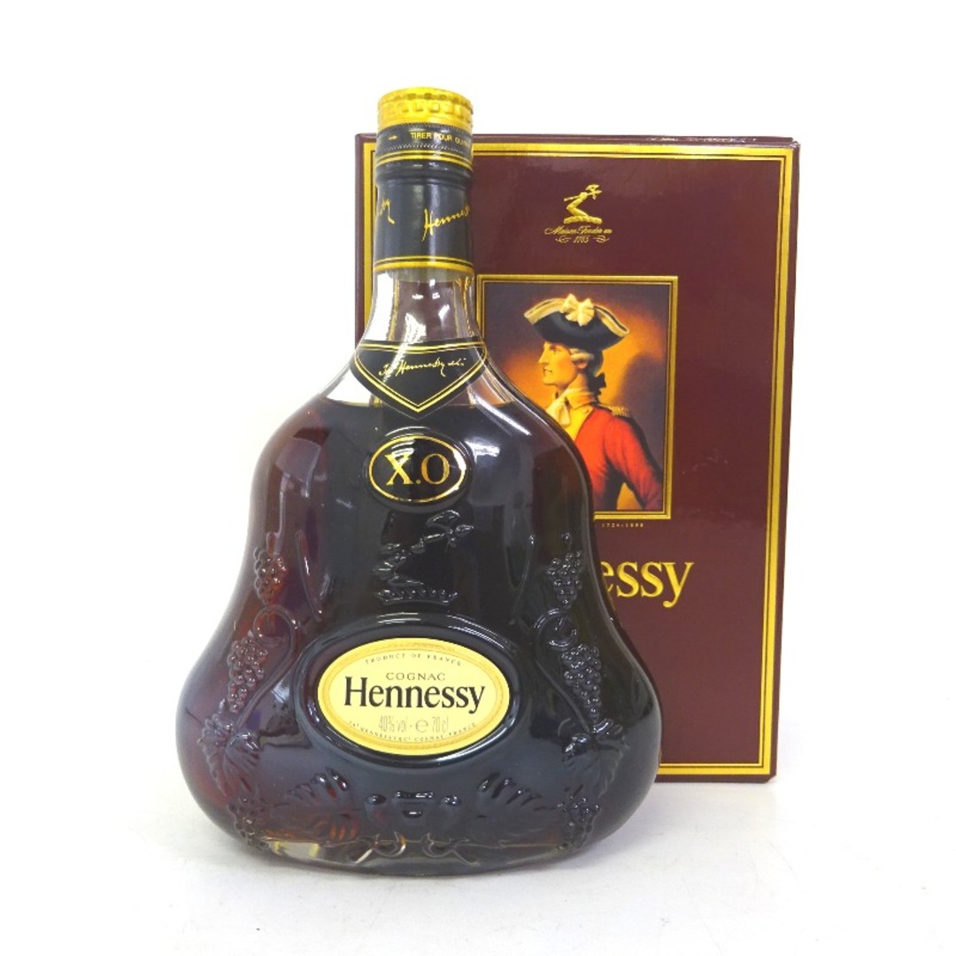 ブランデー未開封☆Hennessy【ヘネシー】 XO 金キャップ クリア 700ml-