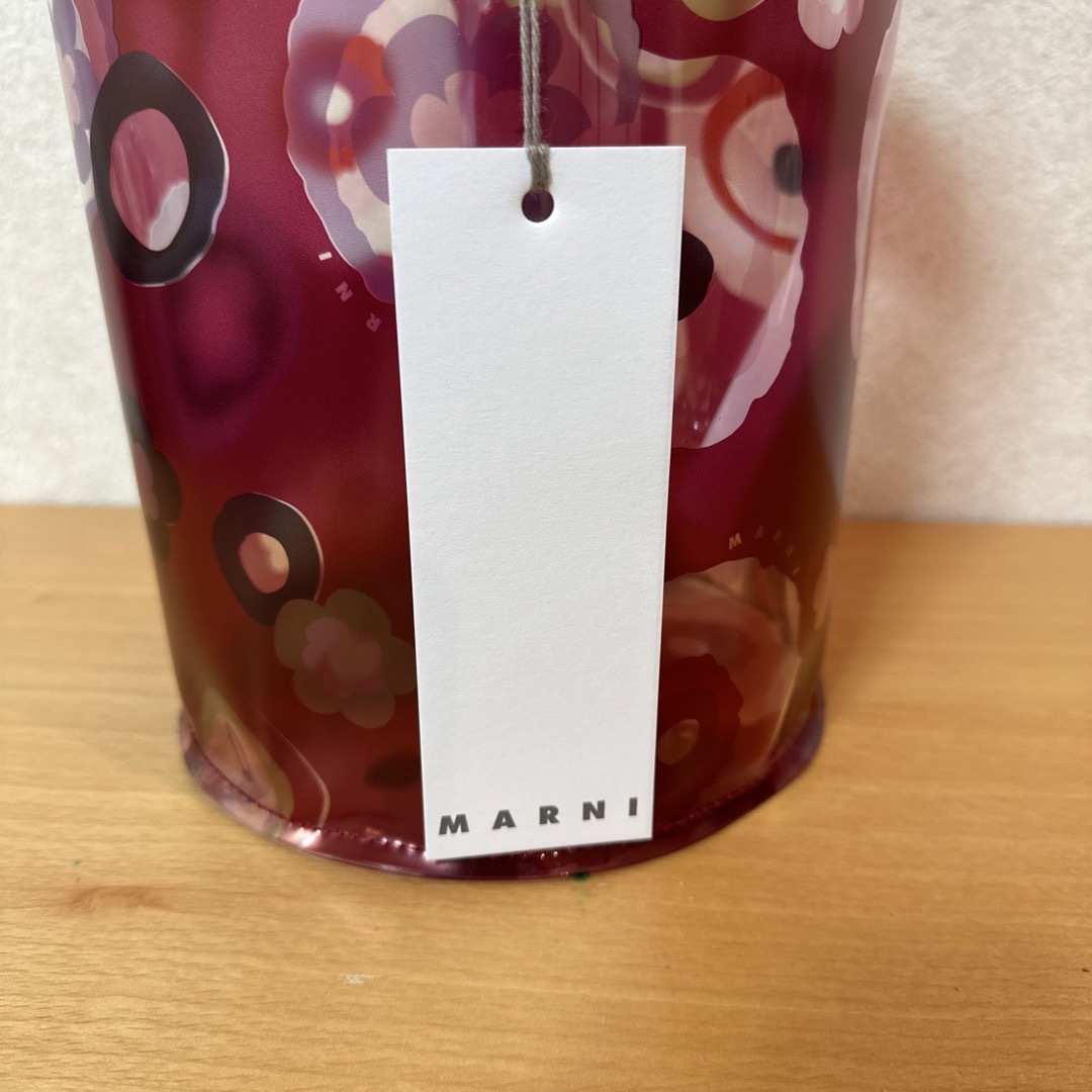 Marni - 新品 MARNIマルニ バスケットバッグ トートバッグ 花の通販 by