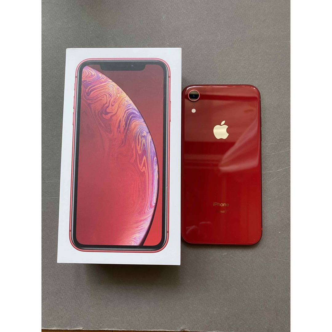 iPhone XR RED 本体 64G SIMフリー