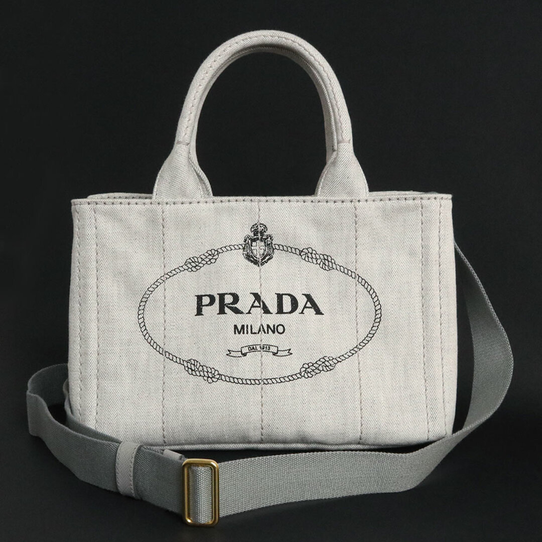 PRADA プラダ カナパ デニム 2way