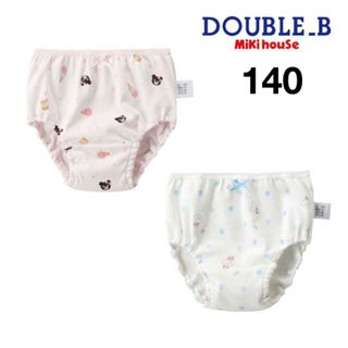 ダブルビー(DOUBLE.B)の(新品)ミキハウスダブルB女の子肌着ショーツ140サイズ(パンツ/スパッツ)