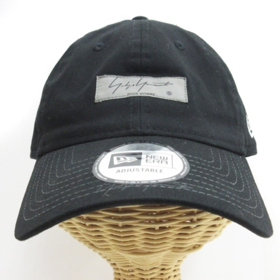 ニューエラ ヨウジヤマモト プールオム LOGO CAP ロゴ キャップ