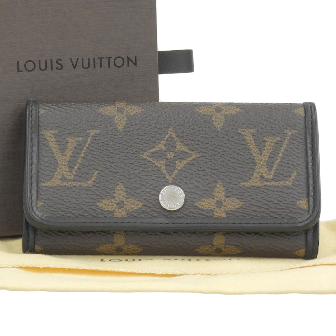 【本物保証】 箱・布袋付 ルイヴィトン LOUIS VUITTON モノグラム マカサー ミュルティクレ6 鍵入れ キーケース6本用 M60165 | フリマアプリ ラクマ