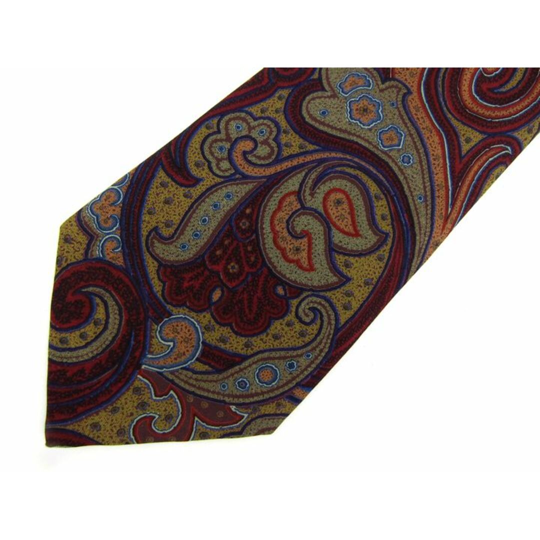ETRO - エトロ ブランドネクタイ 総柄 ペイズリー シルク 未使用品