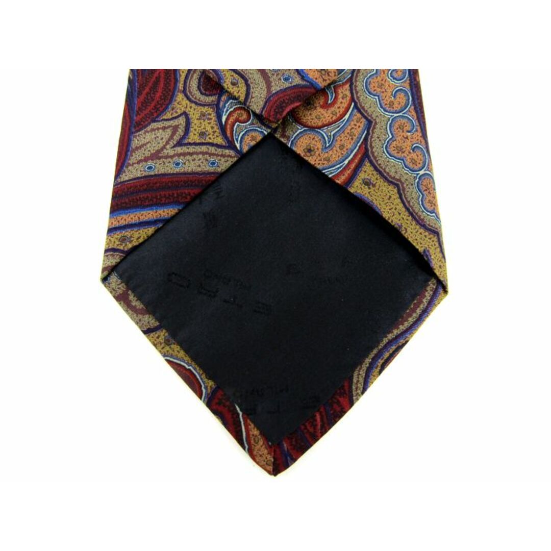 ETRO - エトロ ブランドネクタイ 総柄 ペイズリー シルク 未使用品