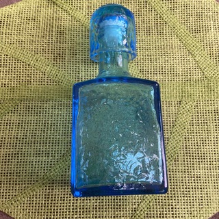 瓶　ブルー　空き瓶(容器)