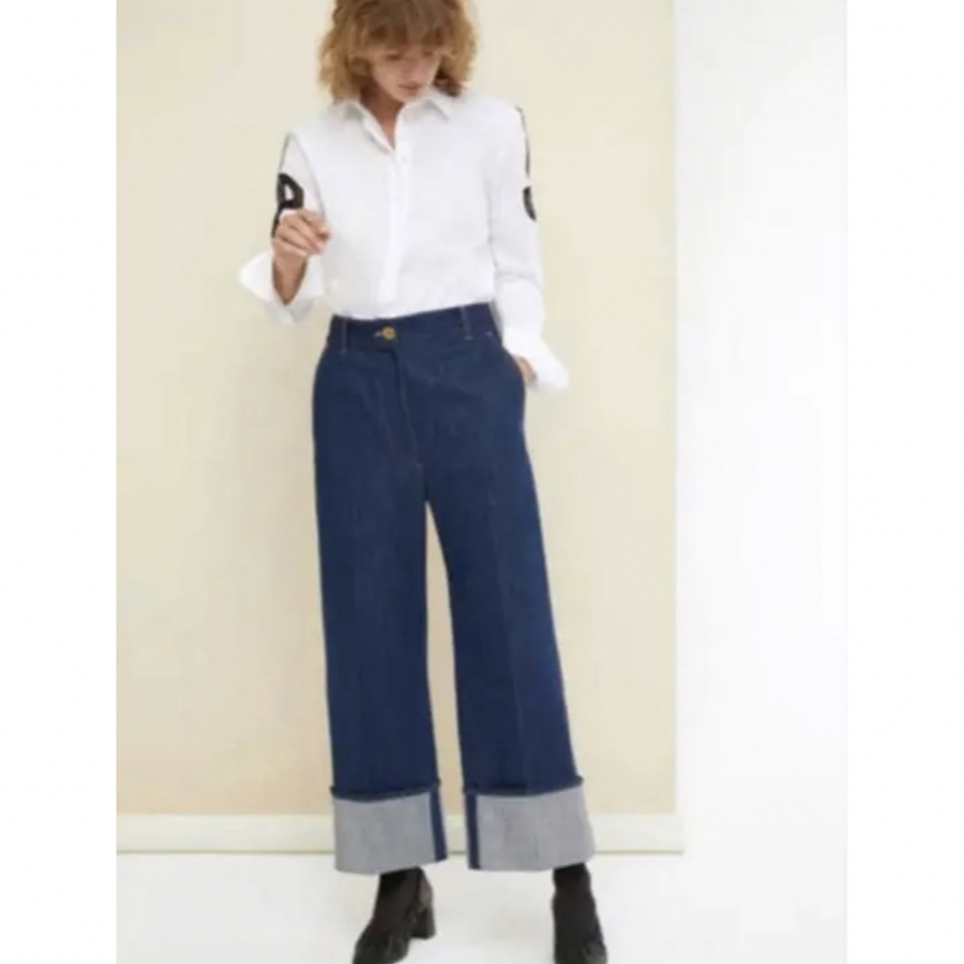 PATOU パトゥ　Iconic denim trousers サイズ34