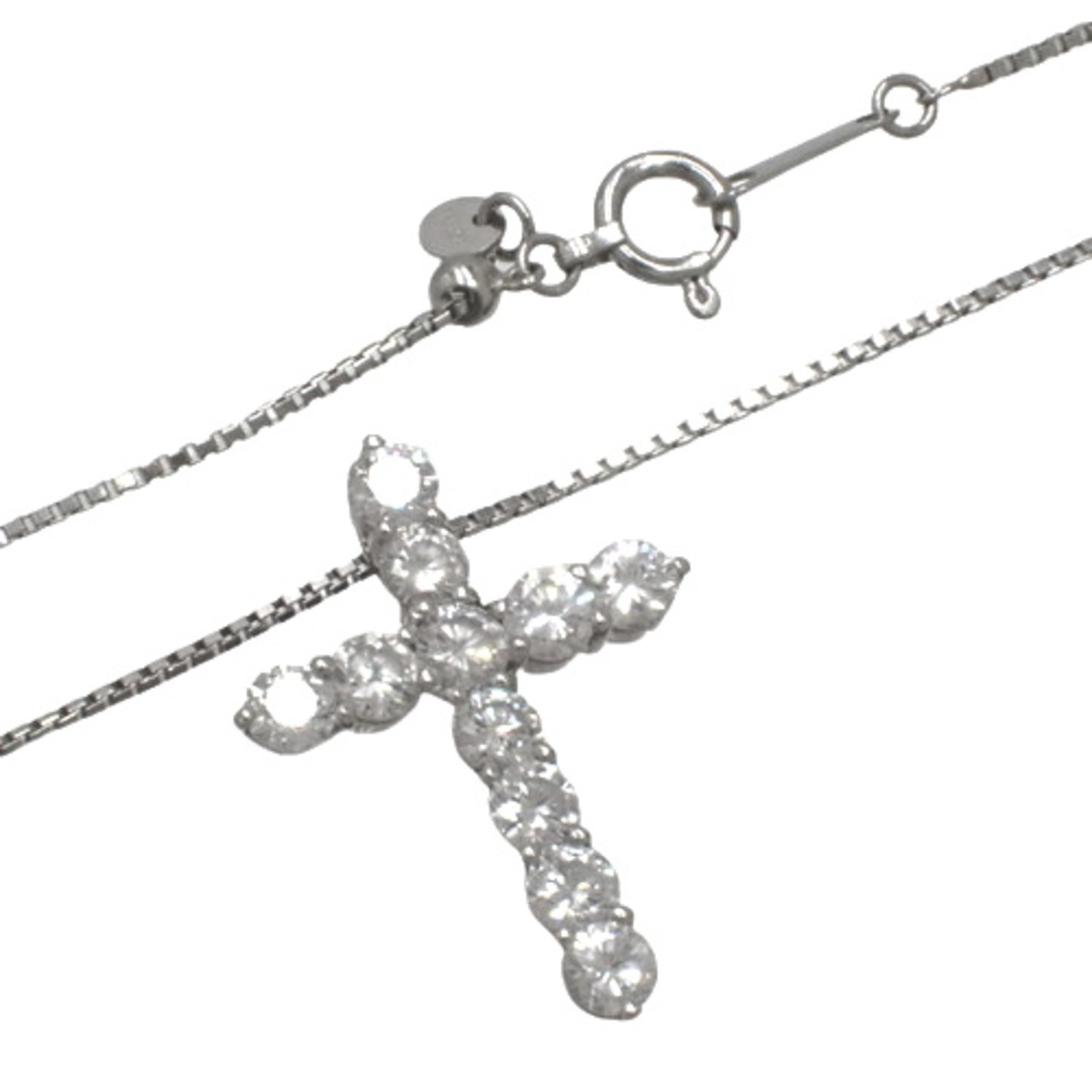 ノーブランドネックレス クロス ダイヤモンド ネックレス Pt850