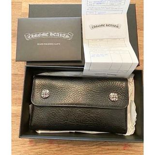 クロムハーツ(Chrome Hearts)の2020年購入！クロムハーツ ウェーブウォレット  国内正規店舗購入財布(長財布)