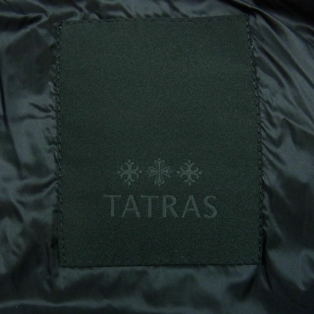 TATRAS タトラス MTA2TM4568 TOMORROWLAND トゥモローランド 別注 DOWN JACKET ダウン ジャケット BORBORE WOOL ボルボレウール ブラック系 3