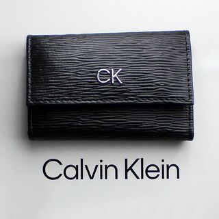 カルバンクライン(Calvin Klein)のカルバンクライン キーケース メンズ ブランド ブラック 誕生日プレゼント 男性(キーケース)