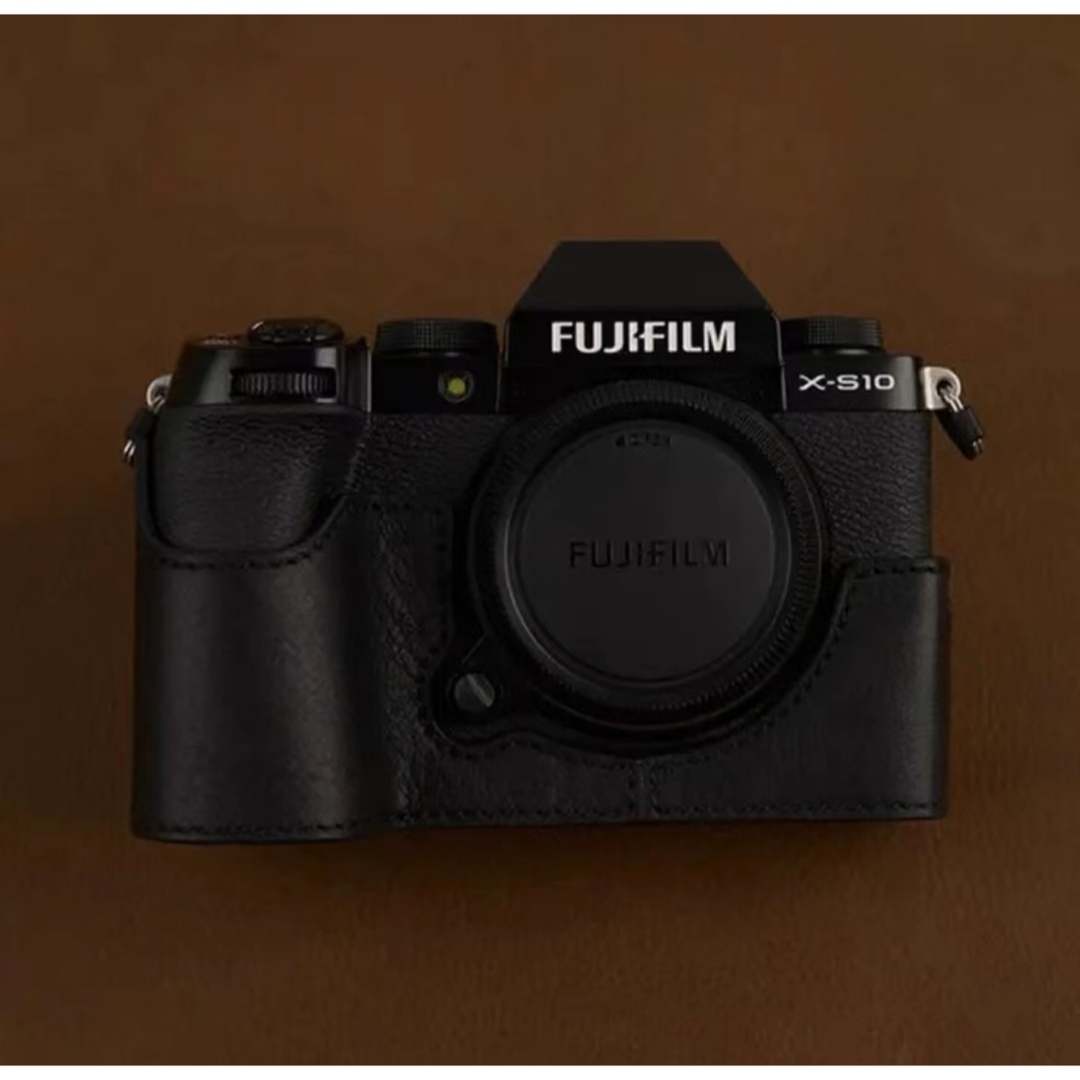 新品 本革カメラケース 富士フイルム FUJIFILM xs10用 1