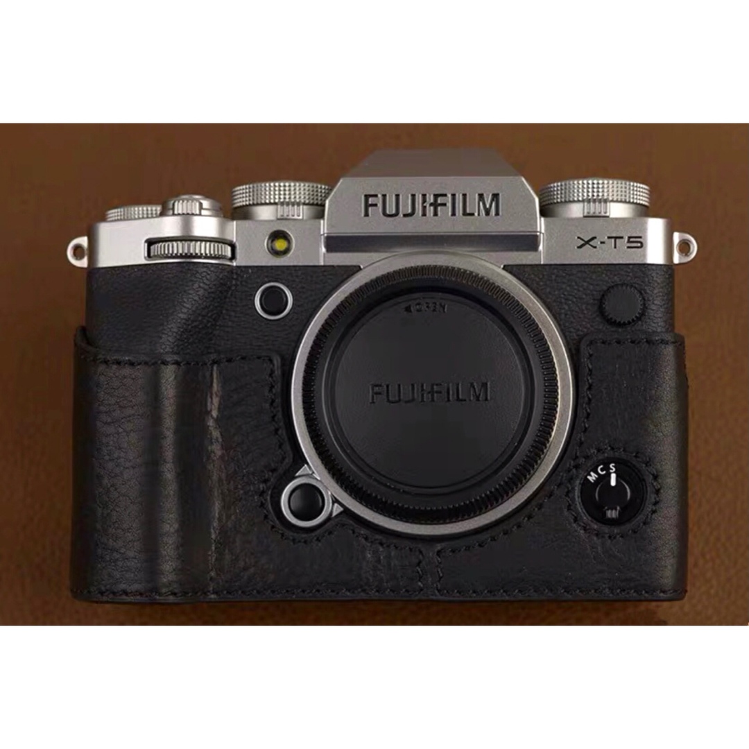 新品 本革カメラケース 富士フイルム FUJIFILM XT5用 1