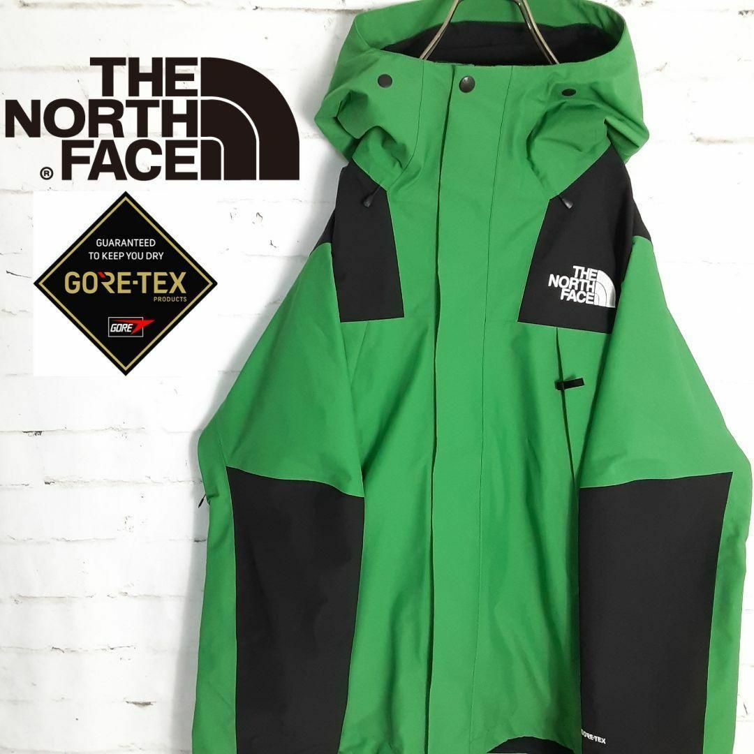 THE NORTH FACE(ザノースフェイス)の最高デザイン!! GORE-TEX ノースフェイス マウンテンパーカー グリーン メンズのジャケット/アウター(マウンテンパーカー)の商品写真