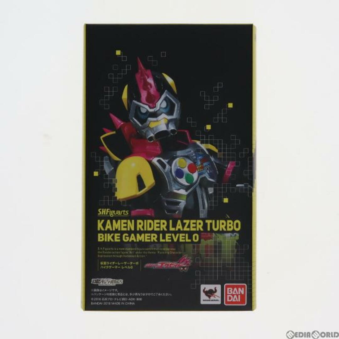 魂ウェブ商店限定 S.H.Figuarts(フィギュアーツ) 仮面ライダーレーザーターボ バイクゲーマー レベル0 仮面ライダーエグゼイド 完成品 可動フィギュア バンダイスピリッツ 1