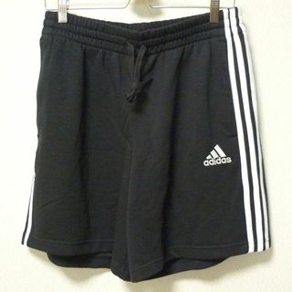 アディダス(adidas)の大きいサイズ新品2XL★アディダス黒ショートハーフパンツ(ショートパンツ)