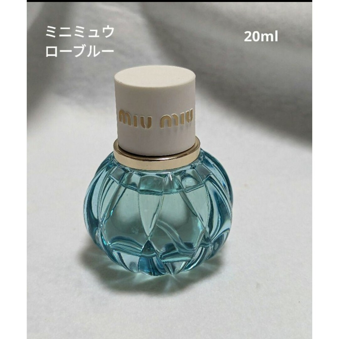 miumiu(ミュウミュウ)のミュウミュウミニミュウローブルーオードパルファム20ml コスメ/美容の香水(香水(女性用))の商品写真