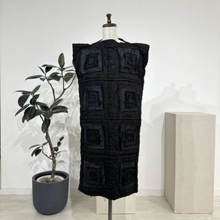 トリココムデギャルソン(tricot COMME des GARCONS)の12ss 希少 トリコ ギャルソン 製品染め ワンピース トリコスペシャル M(その他)