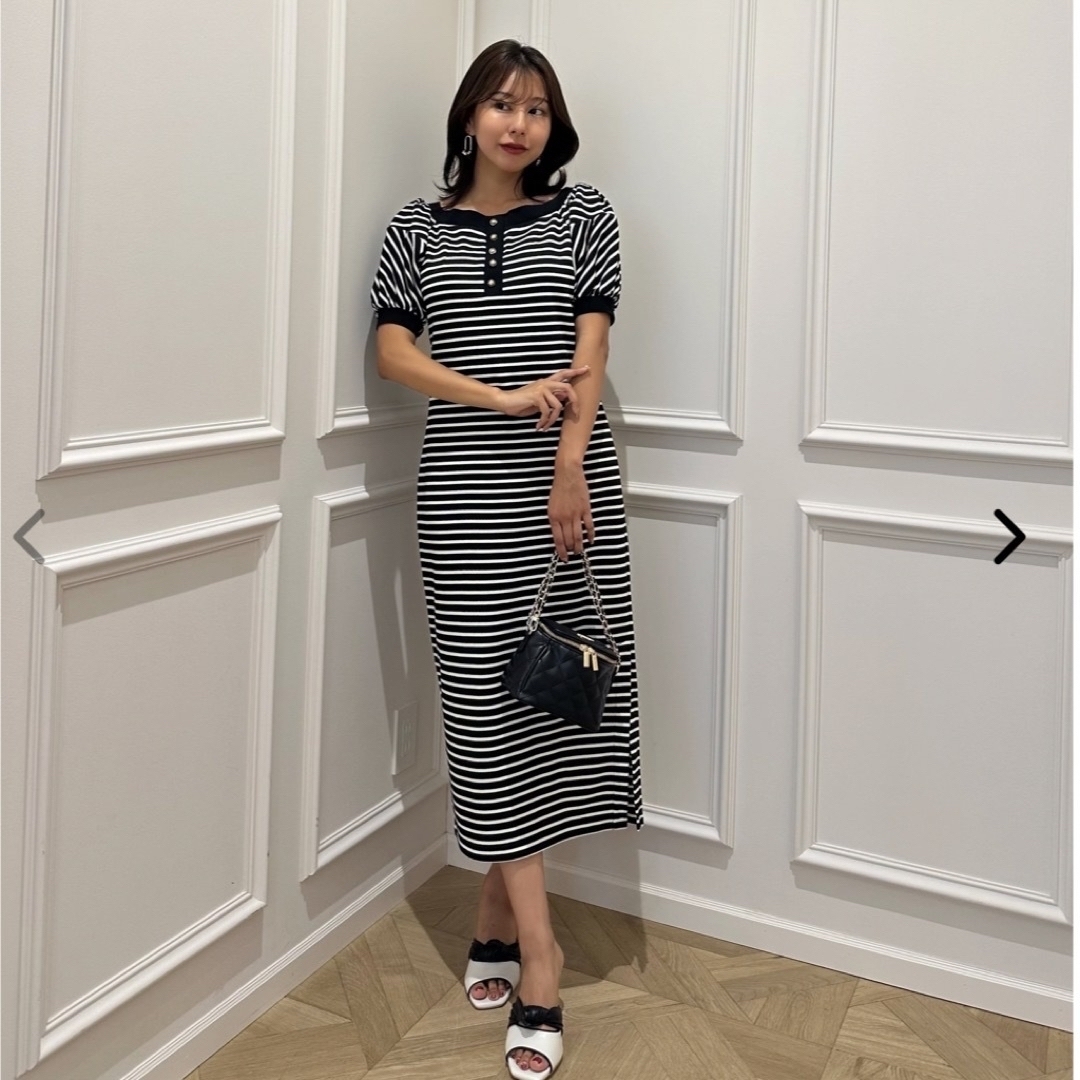 Saint-Tropez Striped Long Dress pa.pe