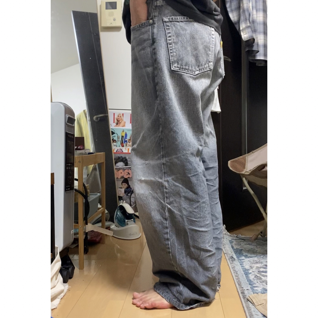STUSSY - simply complicated boyfriend jean 2 ブラックの通販 by