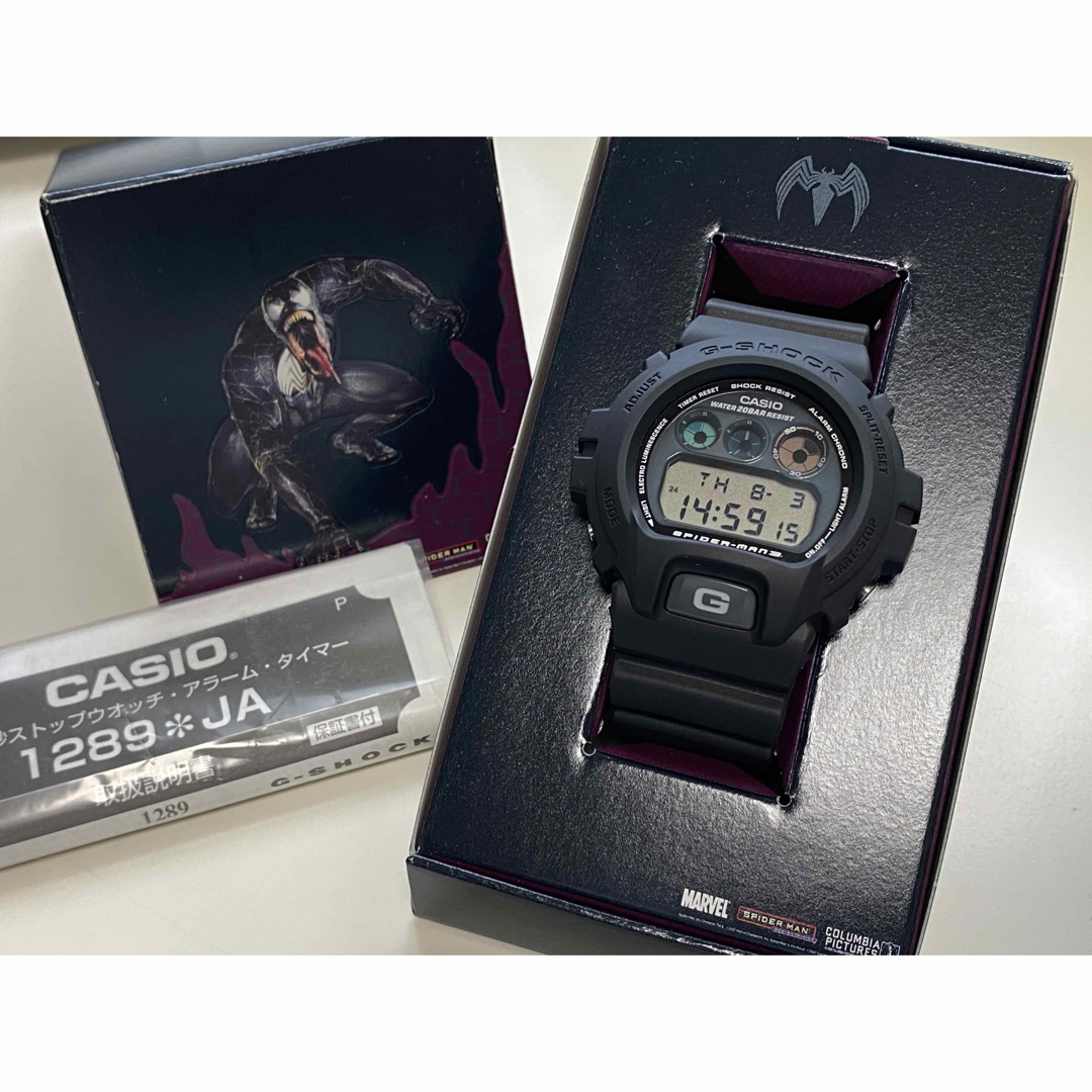 G-SHOCK/スパイダーマン/DW-6900/限定/ヴェノム/箱付/美品/レア | フリマアプリ ラクマ
