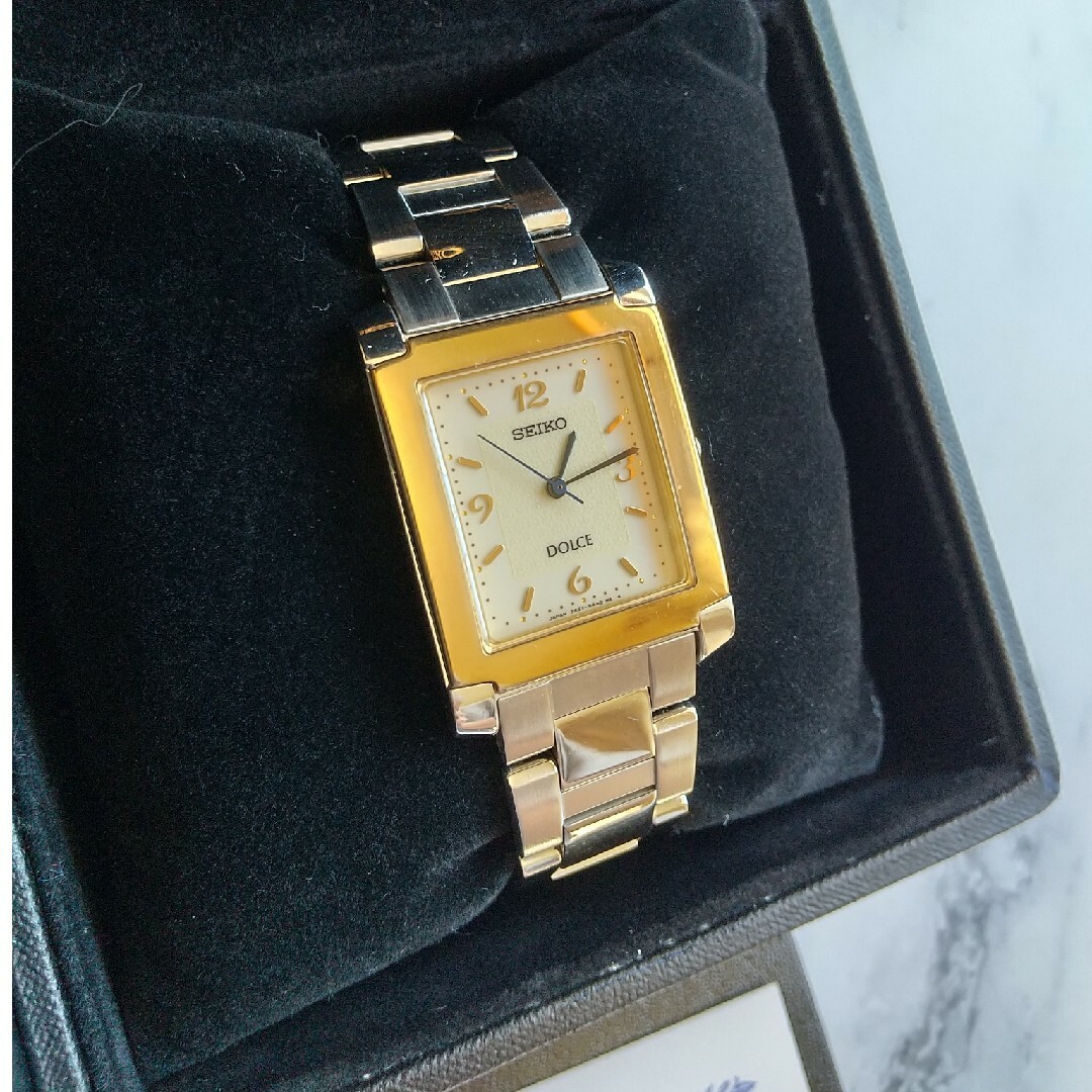 稼動品　SEIKO Dolce セイコードルチェ　コンビカラー　腕時計