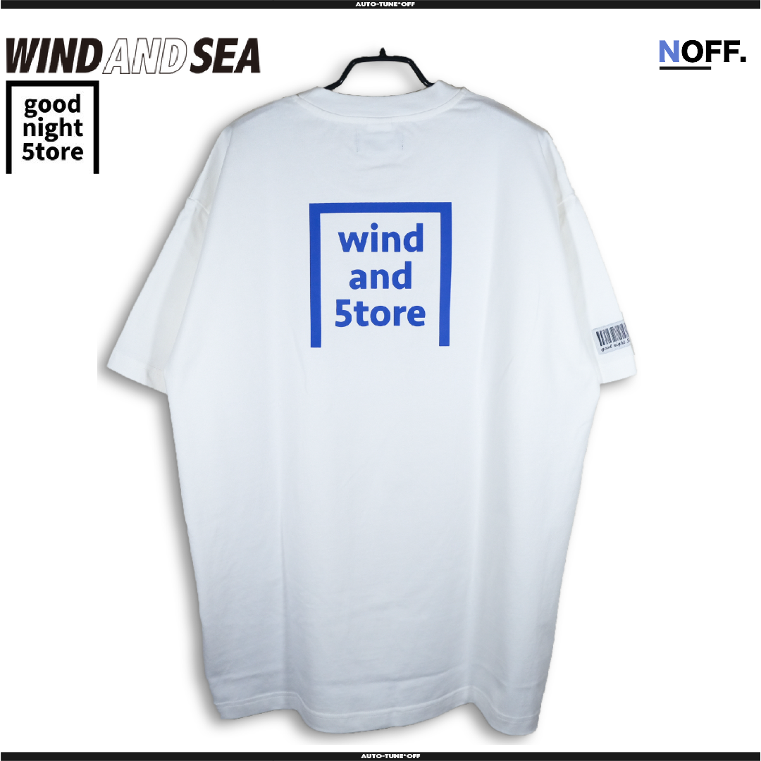 WIND AND SEA - ウィンダンシー Good Night 5tore Tシャツ ホワイト XL ...