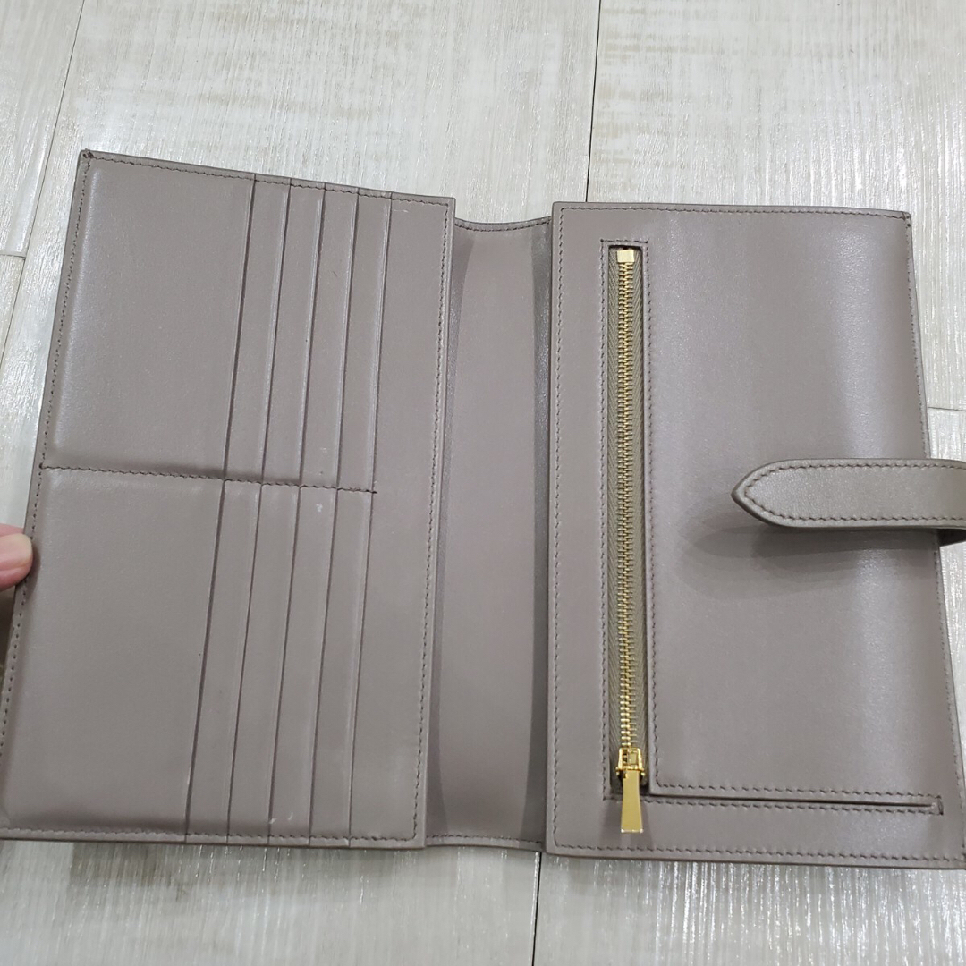celine - CELINE ラージ ストラップ ウォレット 財布 長財布