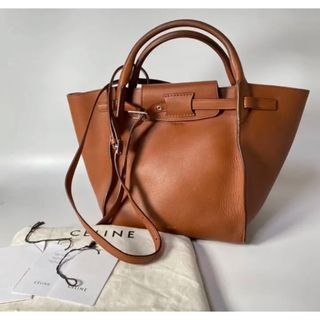 セリーヌ(celine)のceline バッグ　定価34万 ビッグバッグ 2way バッグ 旧ロゴ(ハンドバッグ)