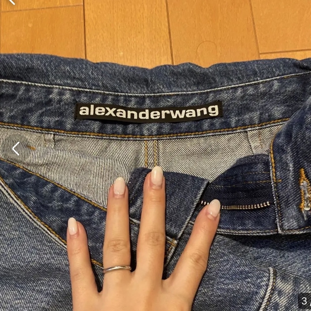 Alexander Wang - 最終値下げ!!アレキサンダーワン 人気ロゴパンツ