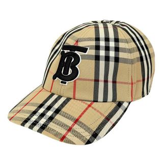 バーバリー(BURBERRY)の新品 バーバリー BURBERRY キャップ COTTON BASEBALL CAP アーカイブベージュ(キャップ)