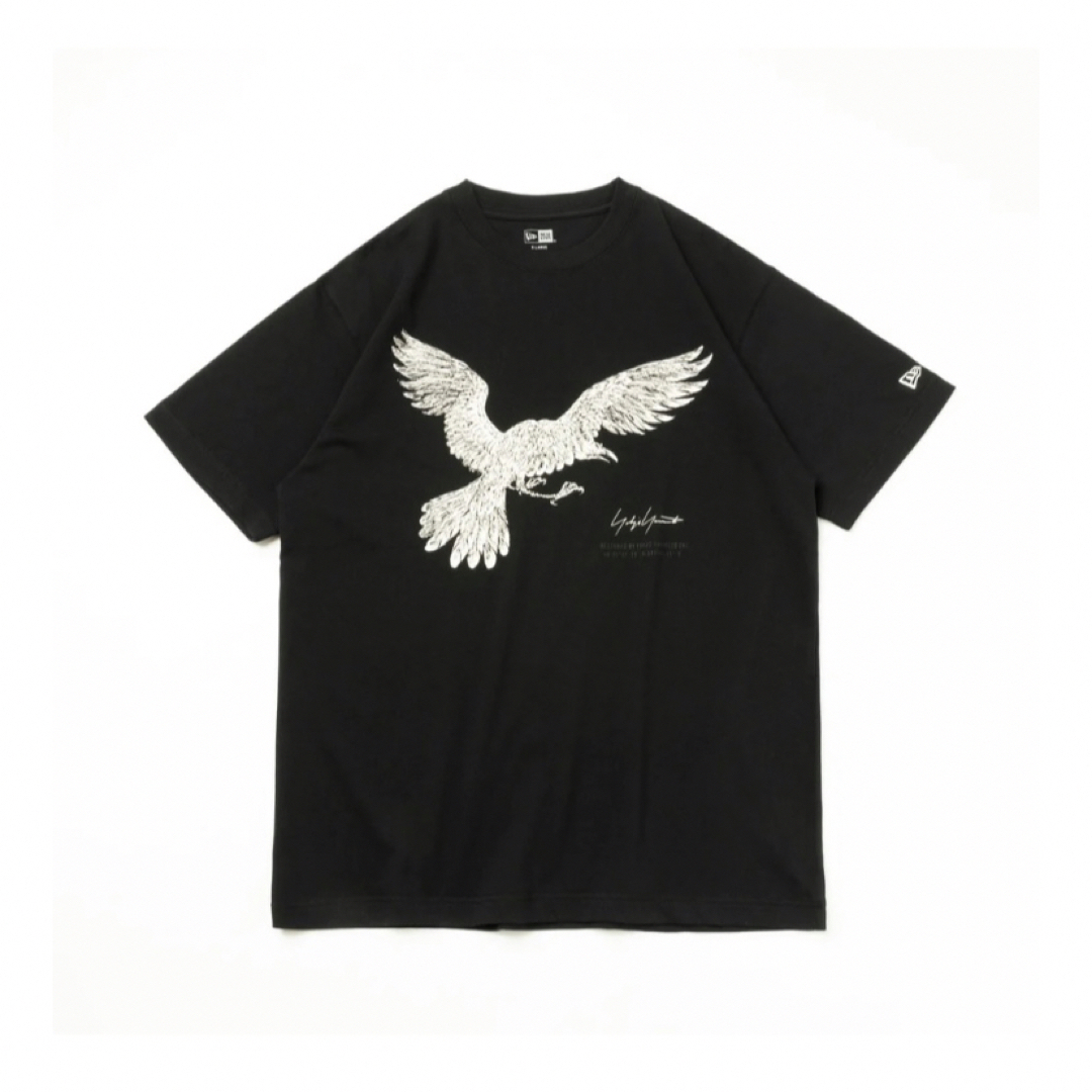 Yohji Yamamoto(ヨウジヤマモト)の新品! Yohji Yamamoto Tシャツ SS22 CROW newera メンズのトップス(Tシャツ/カットソー(半袖/袖なし))の商品写真