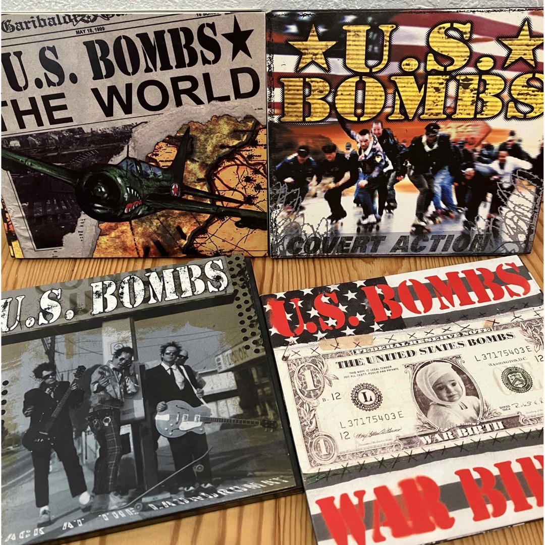 激レア！　U.S. BOMBS  CD4枚セット