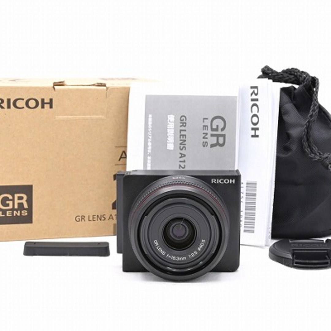 【RICOH】GR LENS A12 28mm F2.5 単焦点レンズ 美品