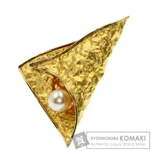 SELECT JEWELRY パール 真珠 ブローチ K24YG K18YG レディース