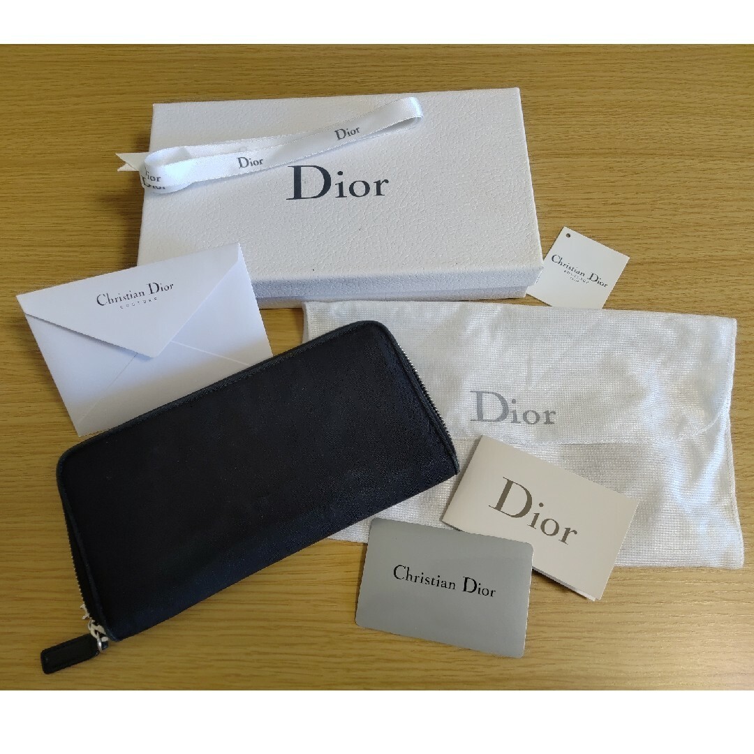 ファッション小物Dior 長財布 黒