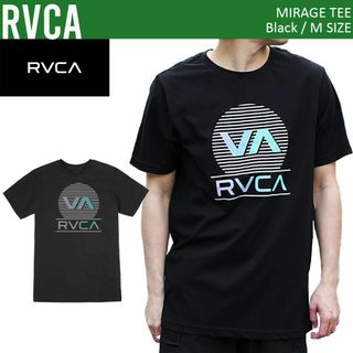 ルーカ(RVCA)のRVCA ルーカ 正規品 ユニセックス Tシャツ MIRAGE ブラック M(Tシャツ/カットソー(半袖/袖なし))