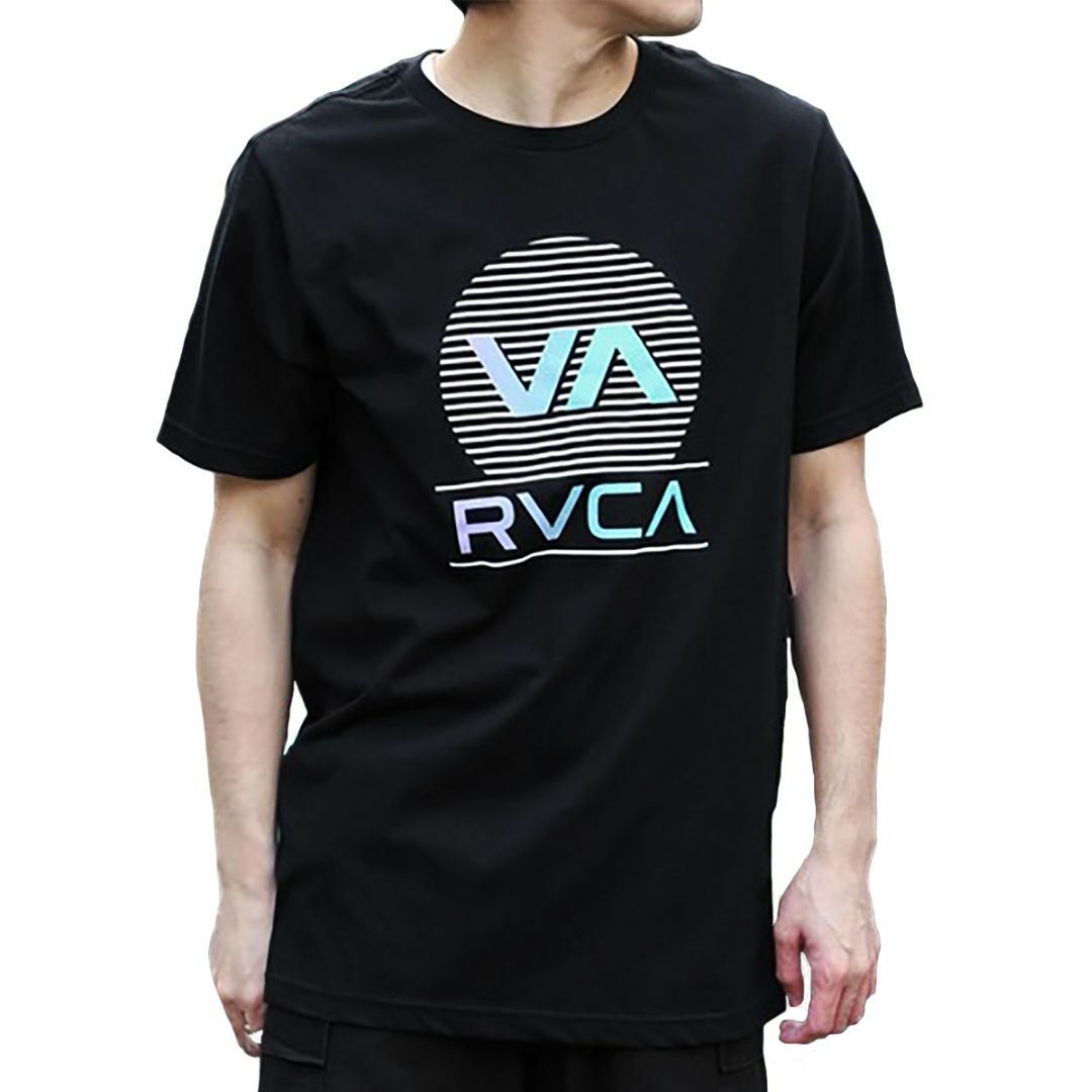 RVCA(ルーカ)のRVCA ルーカ 正規品 ユニセックス Tシャツ MIRAGE ブラック L メンズのトップス(Tシャツ/カットソー(半袖/袖なし))の商品写真