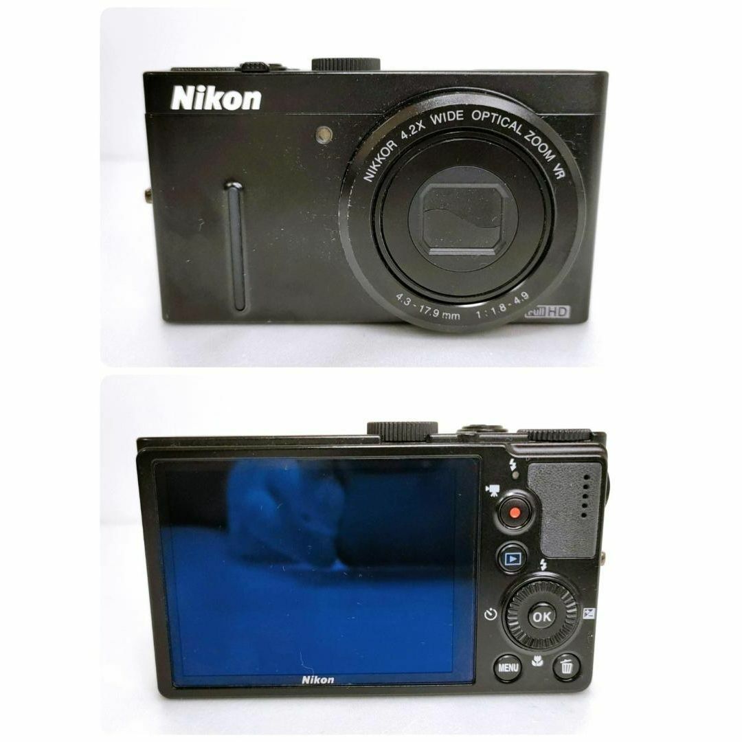 Nikon(ニコン)のNikon デジタル カメラ COOLPIX P300 ブラック スマホ/家電/カメラのカメラ(コンパクトデジタルカメラ)の商品写真