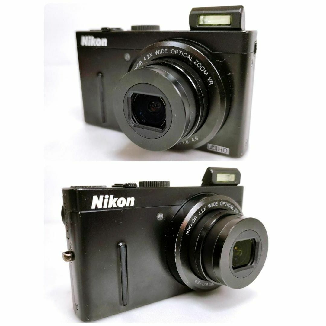 Nikon(ニコン)のNikon デジタル カメラ COOLPIX P300 ブラック スマホ/家電/カメラのカメラ(コンパクトデジタルカメラ)の商品写真