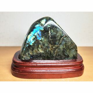 ラブラドライト 1.4kg 鑑賞石 原石 鉱物 自然石 誕生石 水石 置石 宝石