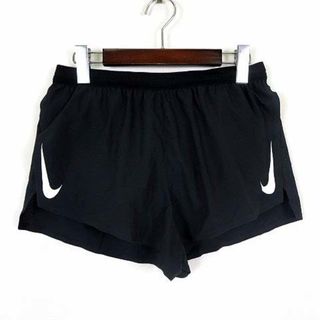 ナイキ(NIKE)のナイキ パンツ ショートパンツ エアロスイフト ドライ ロゴ  M 黒 白(その他)