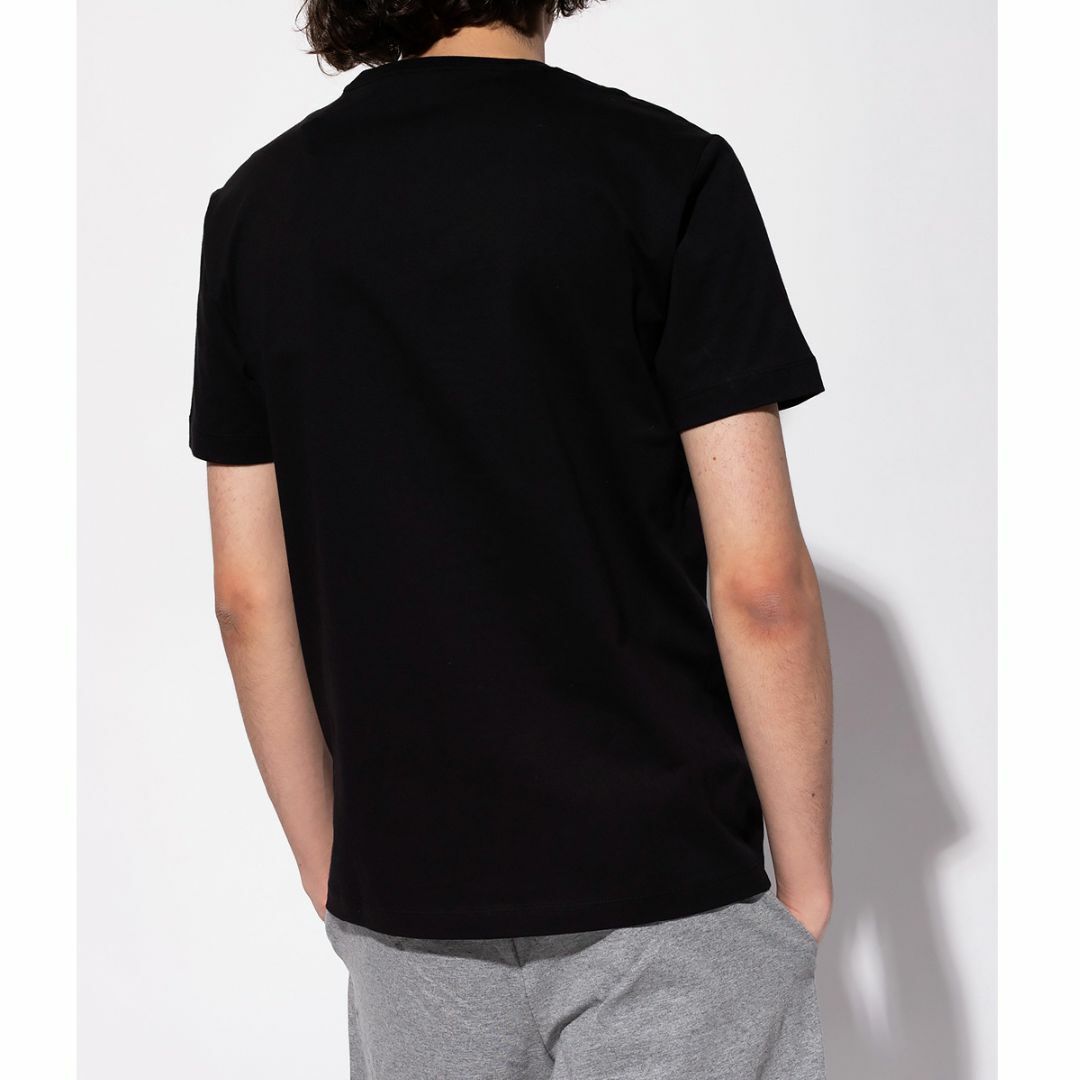 65 EMPORIO ARMANI EA7 ブラック Tシャツ size L - Tシャツ/カットソー